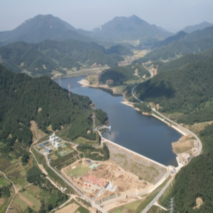 Water Supply Line of Jeonam West Area, Pyeonglim Dam