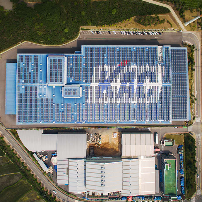 Construction of Solar Photovoltaic Power Station in KAC Jeonui 2nd Plant