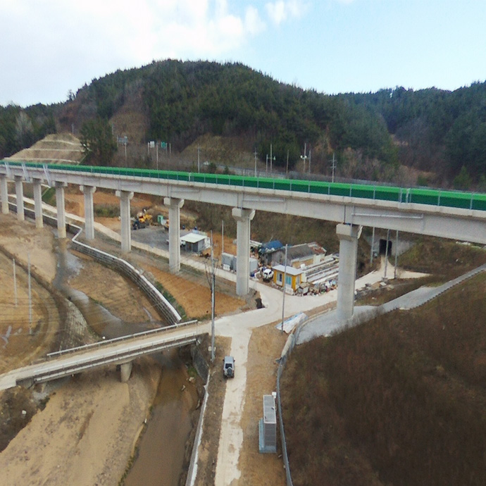 Railway between Pohang and Samchuck Lot6