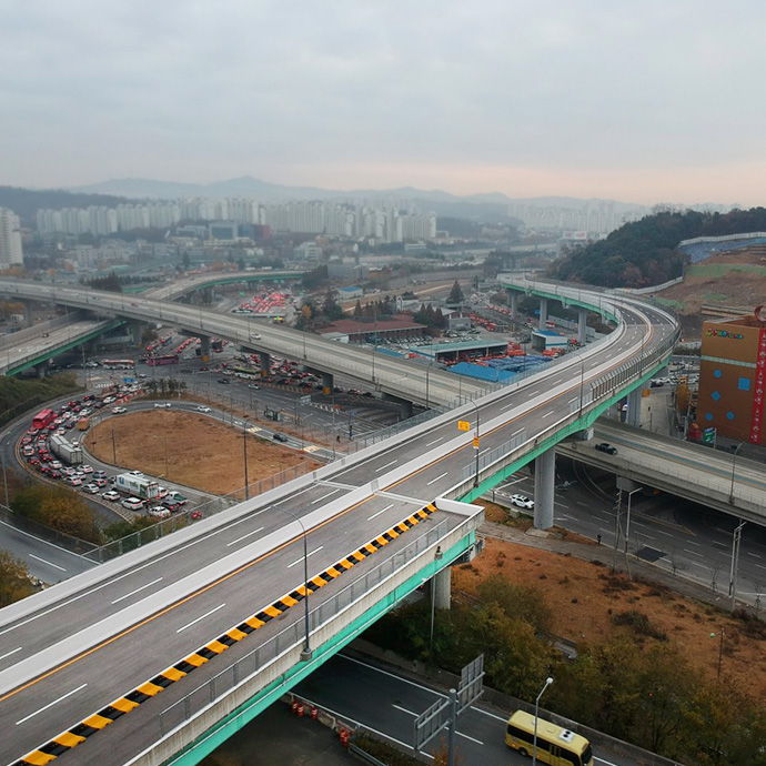 신갈~수지간 도로 확·포장공사