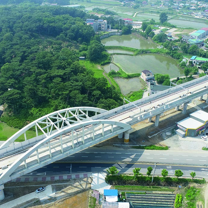 서해선(홍성~송산) 복선전철 제7공구 노반신설 기타공사